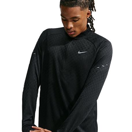 Футболка с длин. рук. Nike Air Stride Half-Zip Midlayer