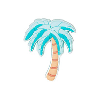 Украшение для обуви Crocs Palm Tree