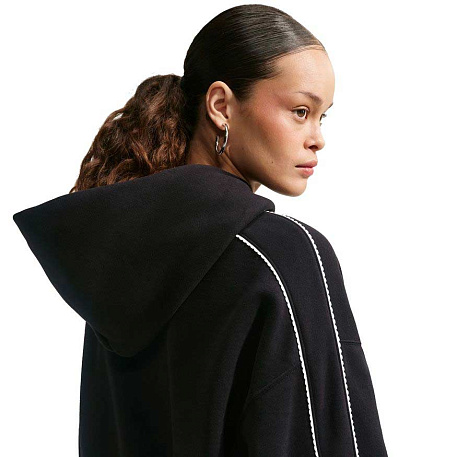 Толстовка Nike Sportswear Fleece Midweight Cropped Scallop Hoodie