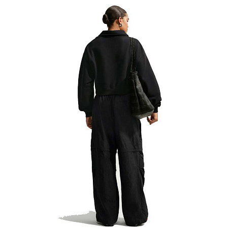 Толстовка Nike Sportswear Fleece Midweight Oversized Cropped Polo