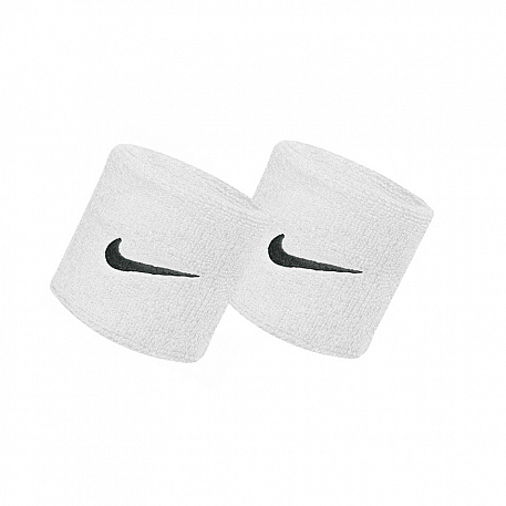 Напульсники Nike SWOOSH WRISTBANDS 2 PK WHITE/BLACK OSFM