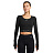 Футболка с длин. рук. Nike Pro Dri-FIT Cropped Long-Sleeve Top