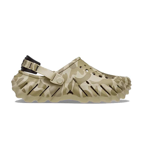 Клоги Crocs Echo Duck Camo Clog Bone/Blk