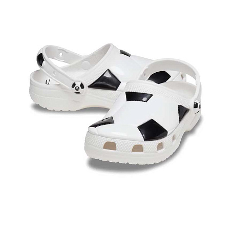 Клоги Crocs Classic Soccer Ball Clog T Whi/Blk