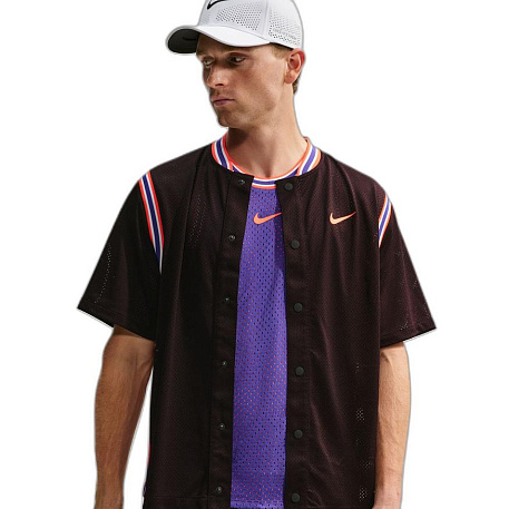 Футболка Nike NikeCourt Dri-FIT Slam Short Sleeve Button-Up NY