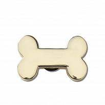 Украшение для обуви Crocs Gold Dog Bone