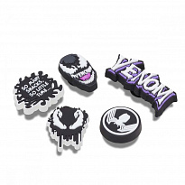 Украшение для обуви Crocs Spider-man Venom 5Pck