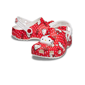Клоги Crocs Hello Kitty Red Classic Clog K Mlt