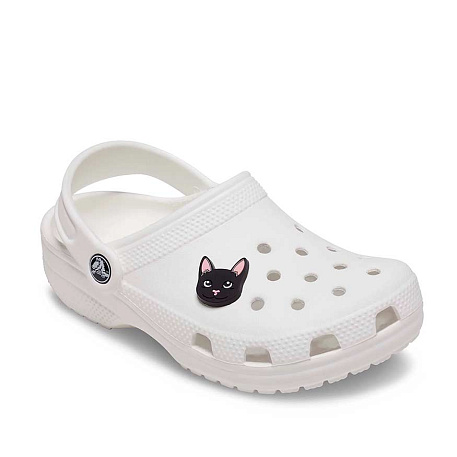 Украшение для обуви Crocs Black Cat
