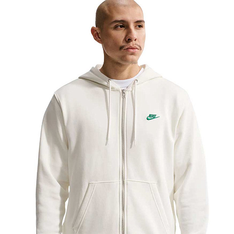 Толстовка Nike Club French Terry Full-Zip Hoodie Futbol