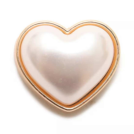 Украшение для обуви Crocs Super Mini Pearl Heart