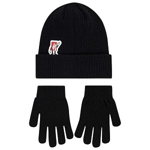 Набор: шапка, перчатки Nike Patch Peak Beanie Set