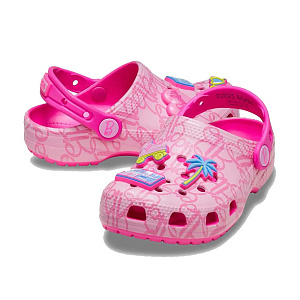 Клоги Crocs Mattel Pink Barbie Cls Clg T Mlt