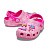 Клоги Crocs Mattel Pink Barbie Cls Clg T Mlt