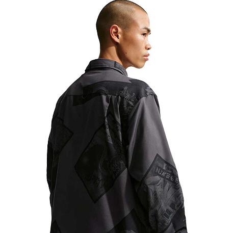Футболка с длин. рук. Nike SB Long-Sleeve Button-Up Skate Top