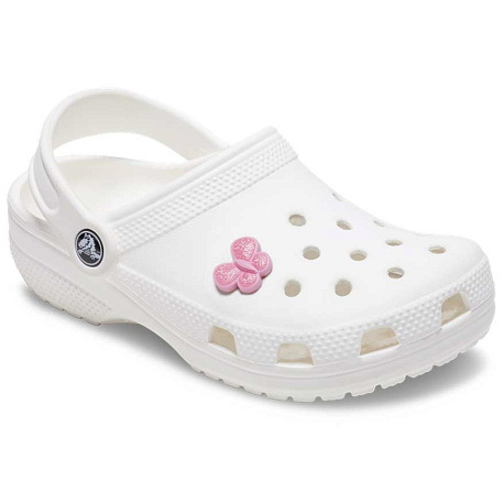Украшение для обуви Crocs Tiny Pink Glitter Butterfly