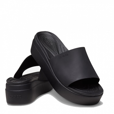 Шлепанцы Crocs Brooklyn Slide Blk