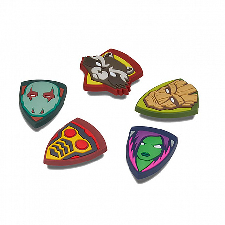 Украшение для обуви Crocs Guardians of the Galaxy 5Pck