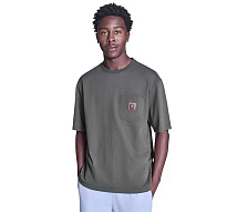 Футболка Converse Brushed Cotton Box Patch T-Shirt