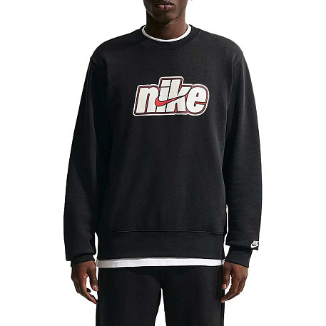 Футболка с длин. рук. Nike Club French Terry Crew