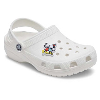 Украшение для обуви Crocs Mickey and Minnie Holding