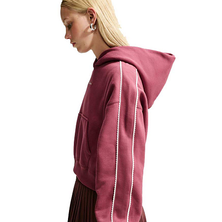 Толстовка Nike Sportswear Fleece Midweight Cropped Scallop Hoodie