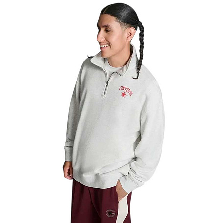 Свитшот Converse Retro Collared Quarter-Zip Crew