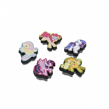 Украшение для обуви Crocs My Little Pony 5Pck