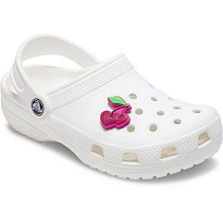 Украшение для обуви Crocs Heart Cherries