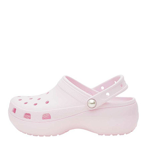 Клоги Crocs Classic Platform Pearl Clog PkM