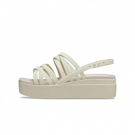Сандалии Crocs Brooklyn LowWdg Bone