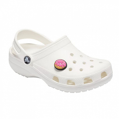 Украшение для обуви Crocs Pink Donut