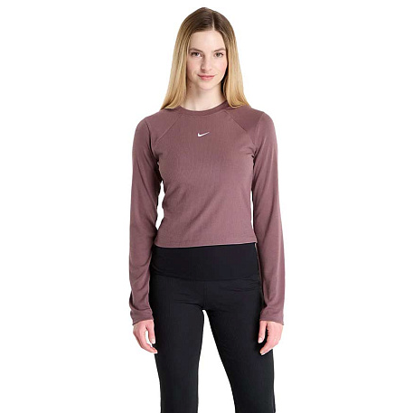 Футболка с длин. рук. Nike Sportswear Chill Knit Tight Long-Sleeve Ribbed Top