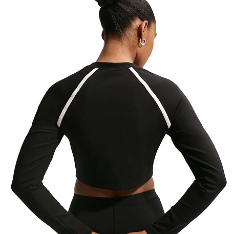 Футболка с длин. рук. Nike Sportswear Tight Long-Sleeve Cropped Top