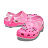 Клоги Crocs Mattel Pink Barbie Cls Clg Mlt