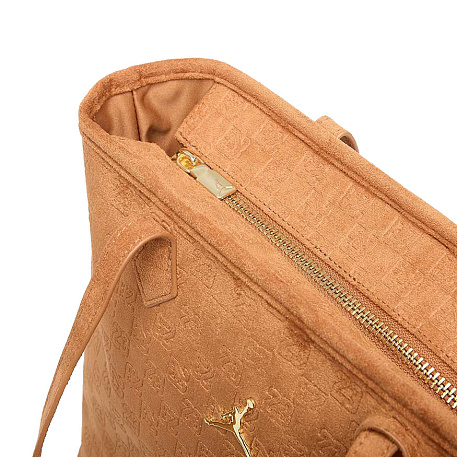 Сумка Jordan Suede Monogram Tote