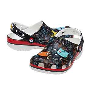Клоги Crocs Pokemon Print Cls Clg K Mlt