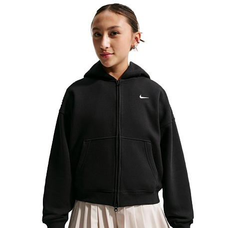 Толстовка Nike Sportswear Studio Fleece Oversized Full-Zip Hoodie