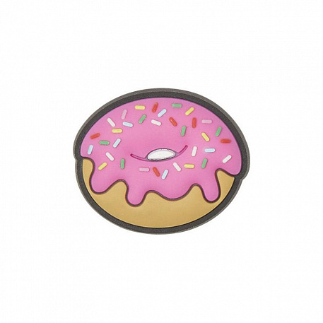 Украшение для обуви Crocs Pink Donut