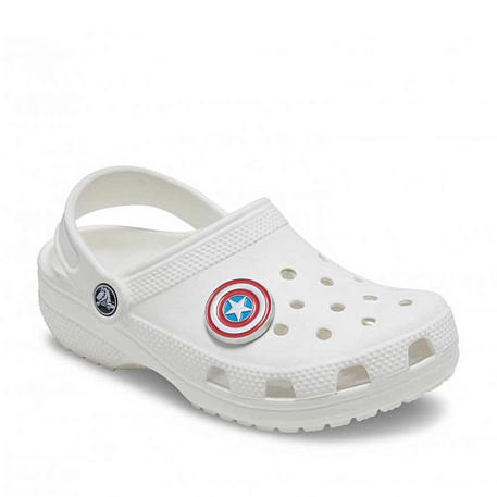 Украшение для обуви Crocs Captain America 1