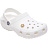 Украшение для обуви Crocs Gold  and  Pearl  Tiny Flower