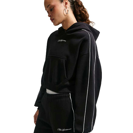 Толстовка Nike Sportswear Fleece Midweight Cropped Scallop Hoodie