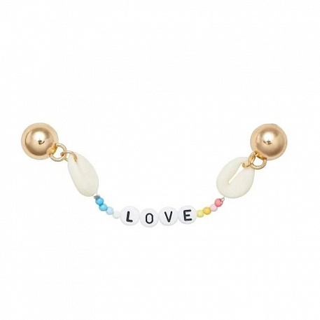 Украшение для обуви Crocs Love Charm Chain