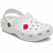 Украшение для обуви Crocs Acrylic Pink Rose
