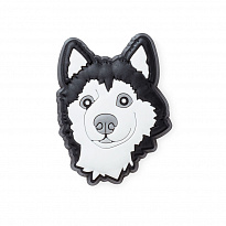 Украшение для обуви Crocs Husky Dog