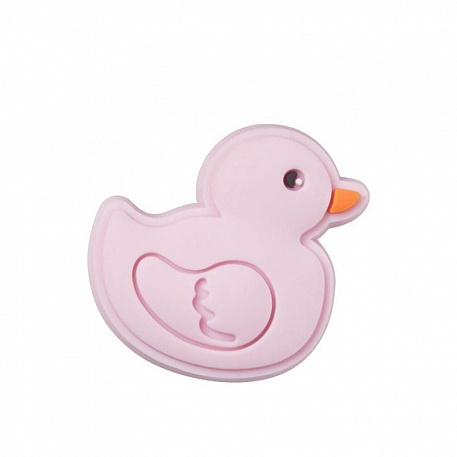 Украшение для обуви Crocs Pink Rubber Ducky