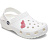 Украшение для обуви Crocs Glitter Heart Duo