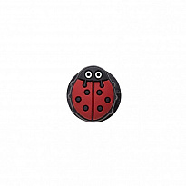 Украшение для обуви Crocs Ladybug