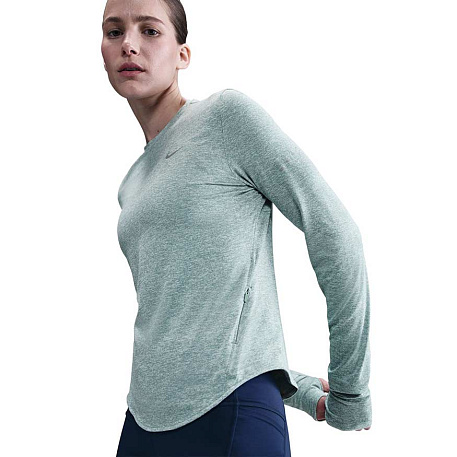 Футболка с длин. рук. Nike Swift Dri-FIT UV Long-Sleeve Crew-Neck Running Top