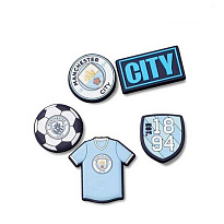 Украшение для обуви Crocs Manchester City 5Pck